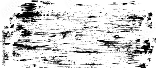 Black and White Grunge Scratch Texture Overlay Vector