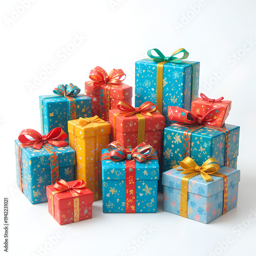 Boxes of gifts