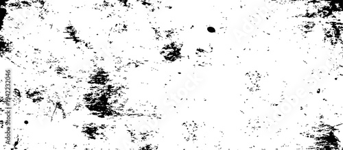 Black and White Grunge Overlay Texture Abstract Background (3)