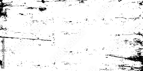 Black and white vector grunge texture overlay distressed weathered dirty background abstract design element