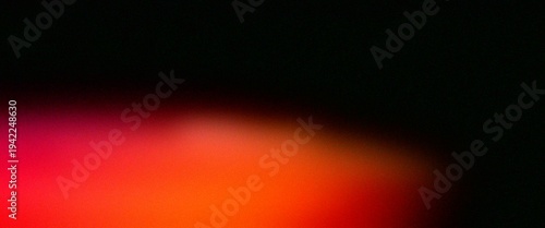 Glowing light neon gradient flow on black background 4K. Blurred lights. Flashes on dark backdrop for cover, technology banner, web design. Flowing motion. Fluid animation. Grainy noise