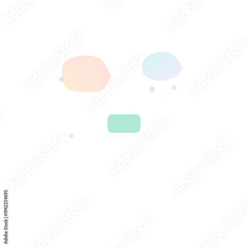 Multigenerational mixed age team huddles vector, connection scene SVG