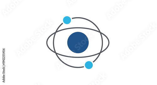 Atom Structure Model.