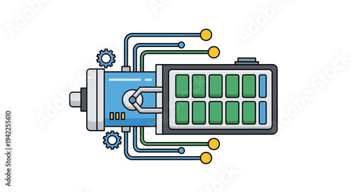 Battery Power Supply System.