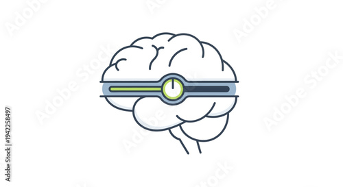 Brain with Virtual Reality.