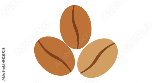 Coffee Beans Illustration.