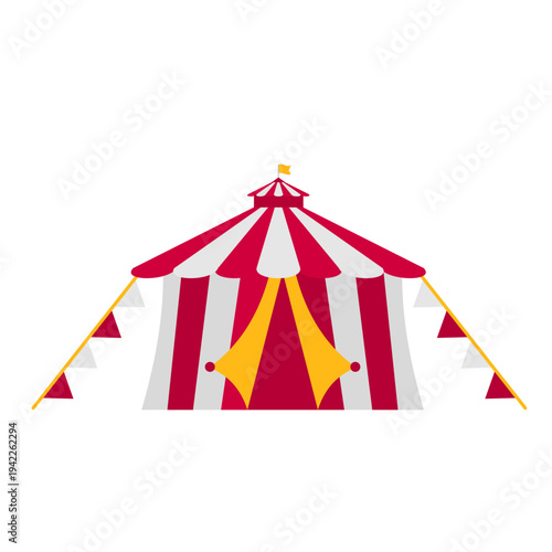 Carnival Tent Illustration