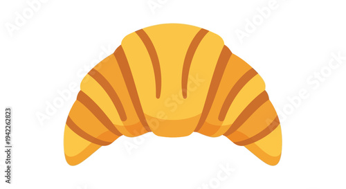 Croissant Pastry Food Item.