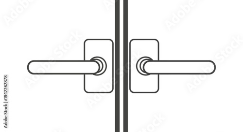 Door Handle Hardware.