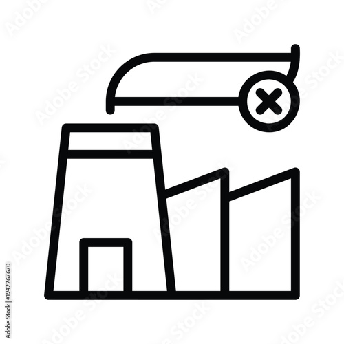 Industrial pollution control factory emission.