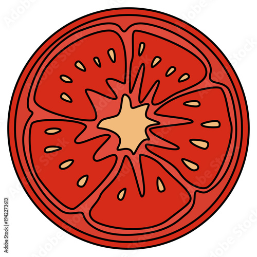 slice of tomato