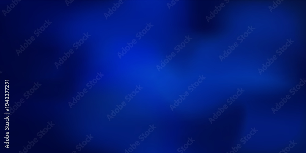 Obraz premium Abstract Deep Blue Gradient Background with Soft Fluid Shapes and Modern Mesh Texture. vector illustration
