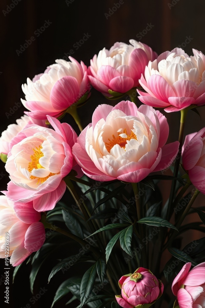 Fototapeta premium Bunga peony 
