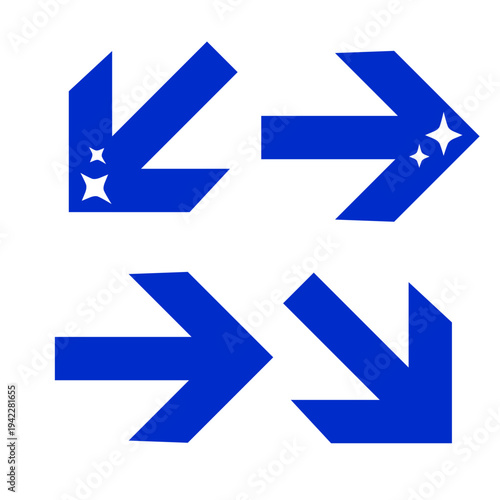 サイバー風あしらいイラスト素材
