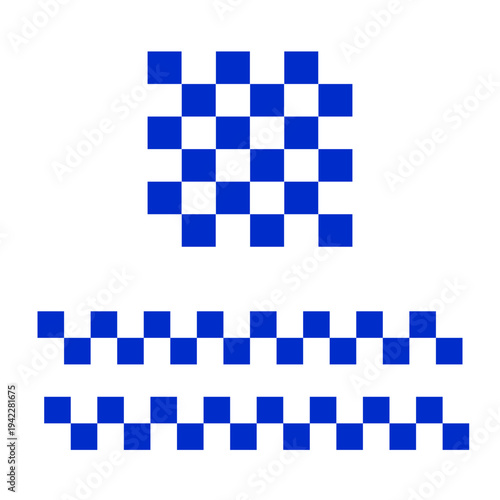 サイバー風あしらいイラスト素材
