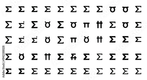 A collection of various zodiac symbols arranged in a grid pattern on a clean white background viewed from directly above