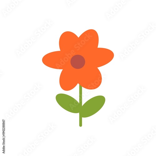 Colorful Flower Clipart for Nature Theme Design
