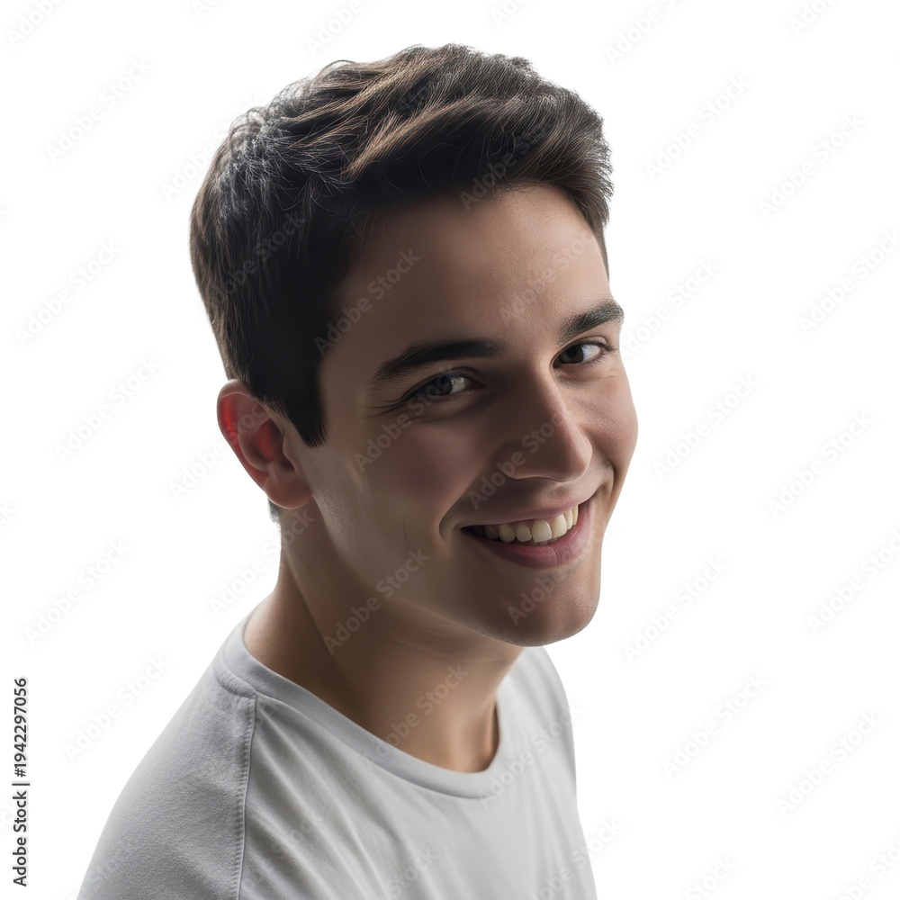 Fototapeta premium Young man smiling at the camera