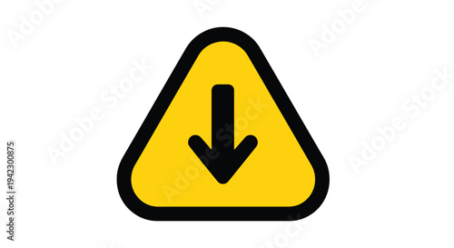 Warning Notification clean creative tone vector