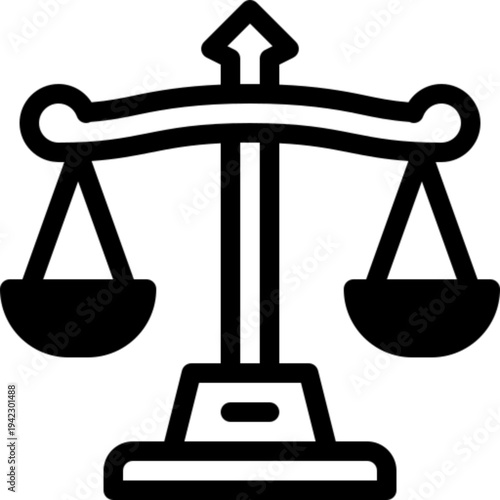 Justice Scale Law Icon
