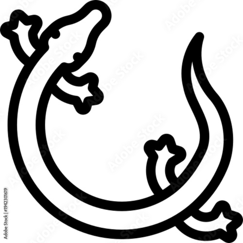 Proteus Anguinus Olm Icon