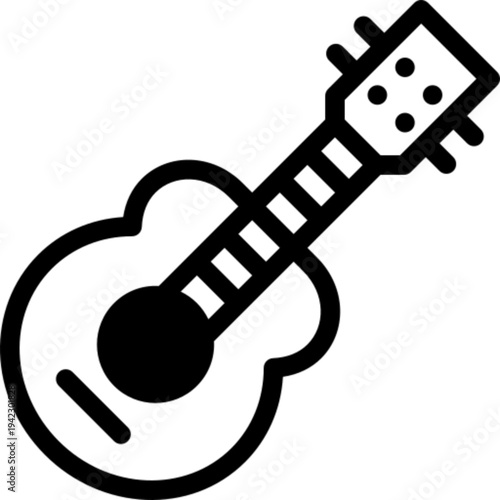 Guitar Musical Instrument Icon