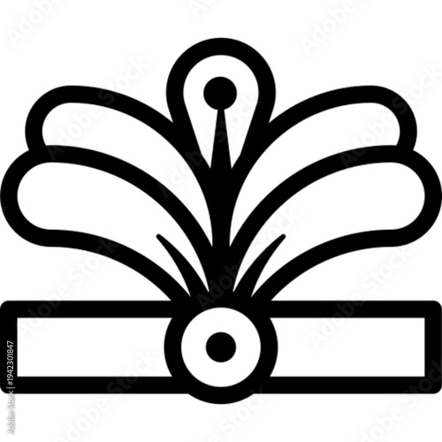 Headdress Native American Headwear Icon