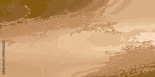 Abstract watercolor wash in shades of brown and beige tones