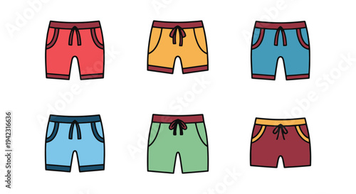 Yoga Pants Line art vector simple creative color illustration