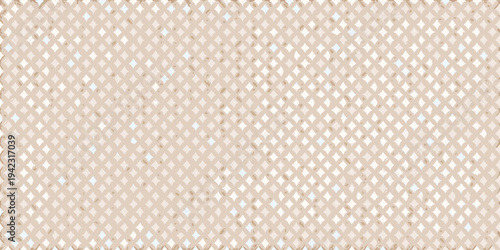 Close up of a woven texture with a diamond shaped repeating pattern