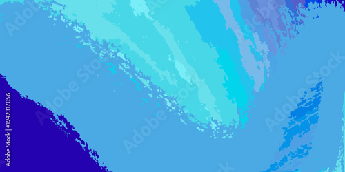 Abstract digital art featuring flowing shades of blue and teal