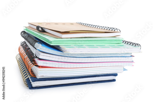 Stack of many different not...