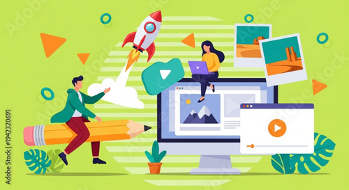 World Graphic Design Day Digital Content Creation and Online Marketing Strategy for Business Growth and Engagement