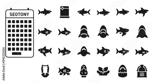 Modern minimalist film and cinema icons. Includes classic movie reels, film strips, and vintage camera symbols, perfect for diverse multimedia graphic design projects