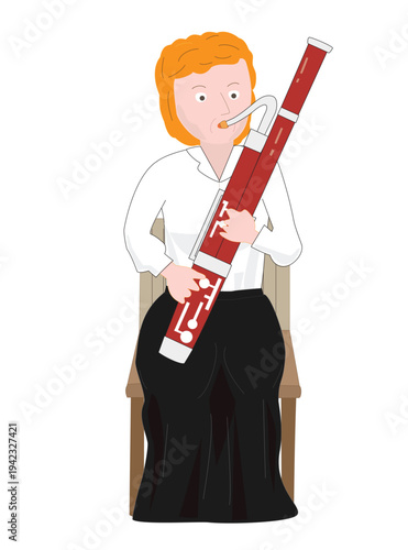 楽器を演奏しているミュージシャン。