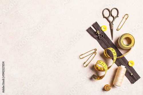 Different tailor's supplies...