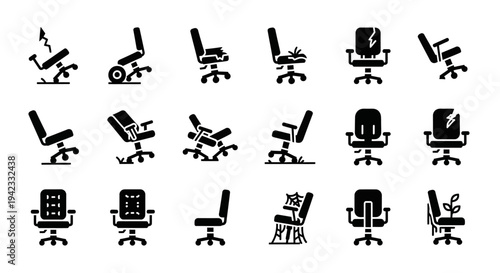 Collection of finance and banking icons featuring currency symbols, wallets, credit cards, and financial growth charts