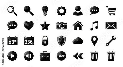Collection of Stylized Tunnel and Archway Icons for Architectural and Travel Design