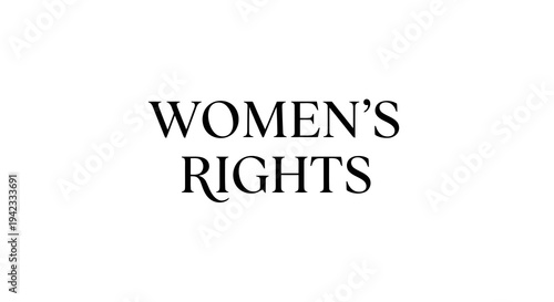 A simple yet powerful image advocating for women_s rights and equality.