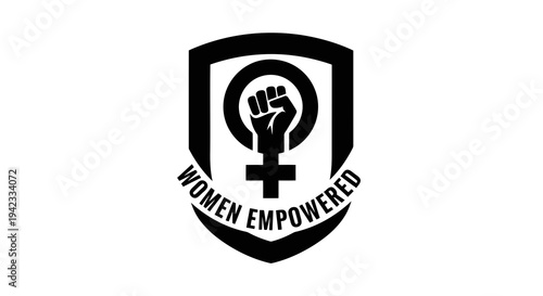 Empowering women through strength and solidarity in a symbol of unity.