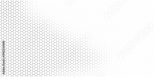 Abstract Geometric Triangles Pattern. Hipster Fashion Design Print Triangle Pattern. Halftone Effect Background. Black and White Arrows Pointing Left and Right.