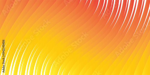 Abstract orange background with diagonal lines. Dynamic shapes composition eps 10, modern lines.