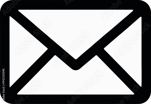 Envelope icon for send and outgoing message actions