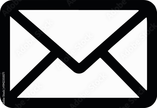 Envelope icon for newsletter signup and subscription