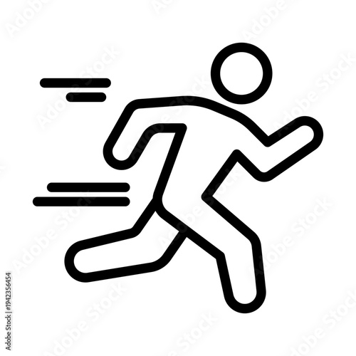 Sprint icon representing agile development and fast-paced project cycles