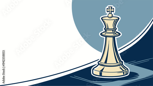 Creative leadership concept with colorful chess pieces symbolizing innovation, strategy, and differentiated business ideas in modern organizations.