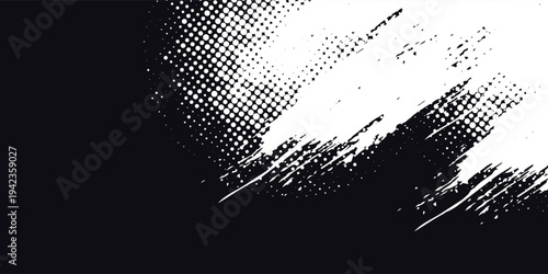 Basic halftone dots effect in black and white color. Halftone effect. Dot halftone. Black white halftone.Background with monochrome dotted texture. Polka dot pattern template. circle dot. modern