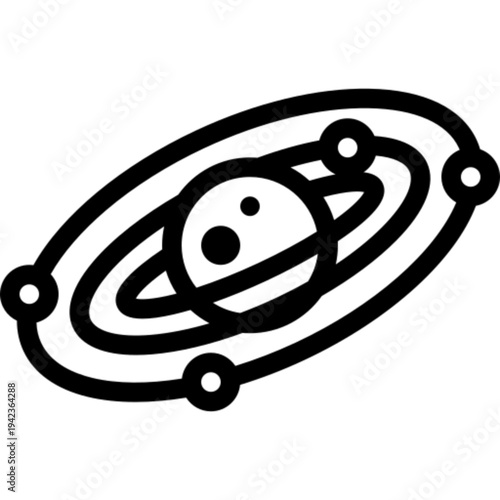 Solar System Planets Icon