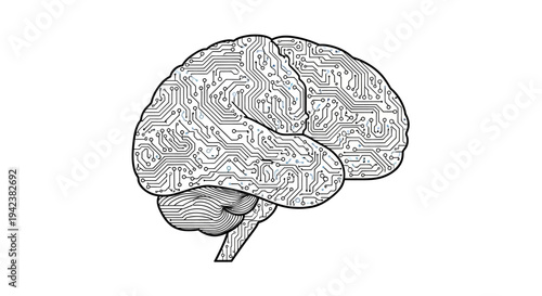 Digital Brain Circuit Board Technology