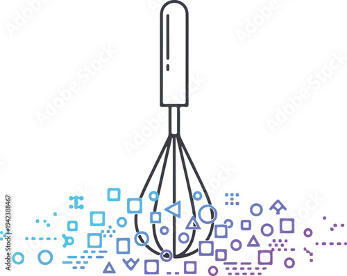 set of kitchen utensils